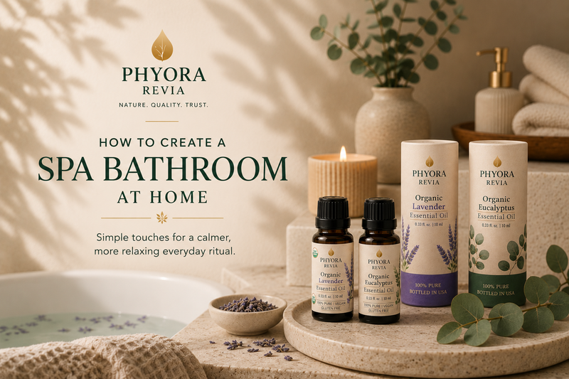 How to Create a Spa Bathroom at Home