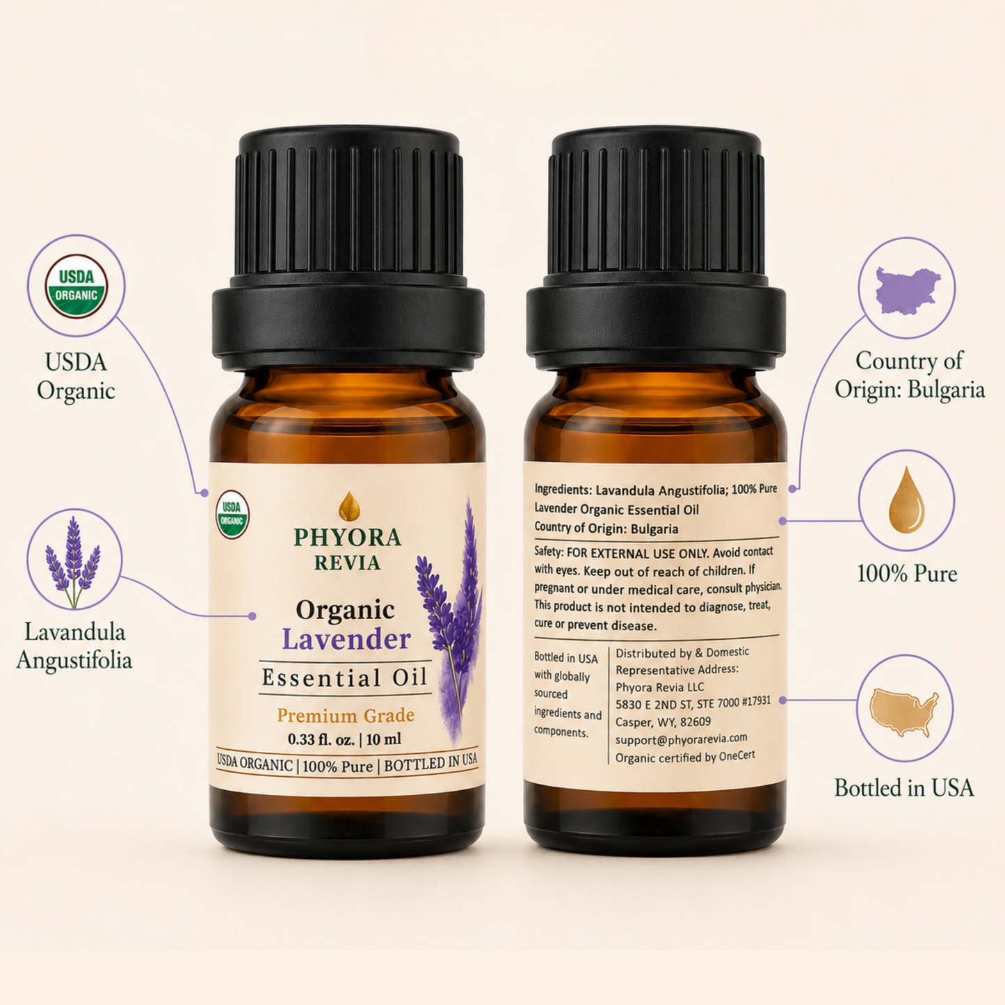 Organic Lavender Essential Oil