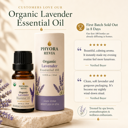 Organic Lavender Essential Oil
